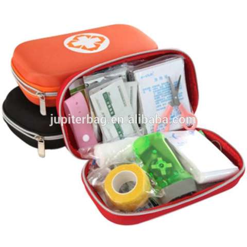 EVA First Aid Pouch Box Empty Medical Bag Emergency Kit Survival Medicine Pills Container